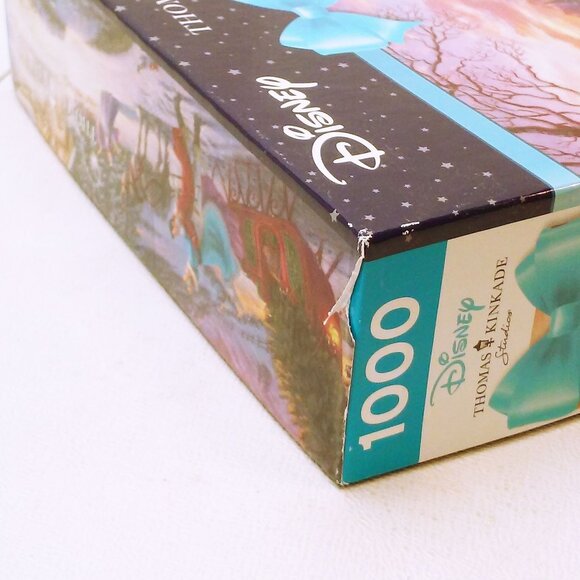 Thomas Kinkade Studios Disney Cinderella Bringing Tree Puzzle Sealed New NIP - Picture 10 of 11